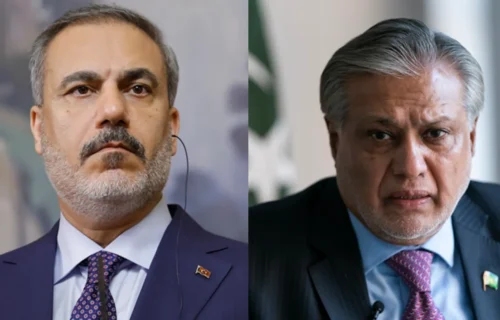 نائب وزیراعظم محمد اسحاق ڈار کی ترک وزیر خارجہ حاکان فیدان سے ٹیلیفونک گفتگو، مکہ دفاعی اتحاد کے تعاون کو مزید آگے بڑھانے پر تبادلہ خیال