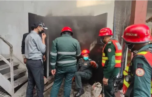 لاہور جنرل ہسپتال کے گائنی وارڈ میں آتشزدگی، حاملہ خواتین سمیت 70 افراد بحفاظت نکال لیے گئے