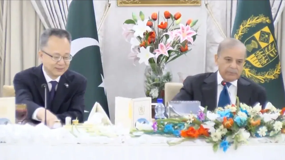 اے ڈی بی کے نائب صدر ینگ منگ یانگ کی وزیراعظم شہباز شریف سے ملاقات، ایم ایل ون پر جلد کام شروع کرنے پر زور (تصویر 3)
