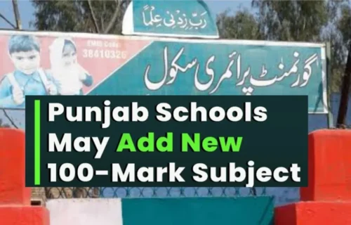 پنجاب کے اسکولوں میں گلوبل سٹیزن شپ کا 100 نمبروں کا نیا مضمون متعارف کرانے کی تجویز