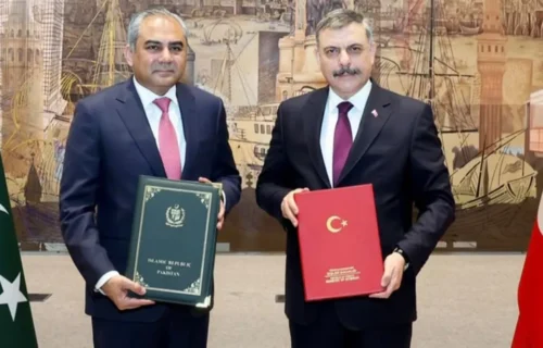 پاکستان اور ترکیہ کے درمیان سکیورٹی اور انسدادِ دہشت گردی معاہدہ