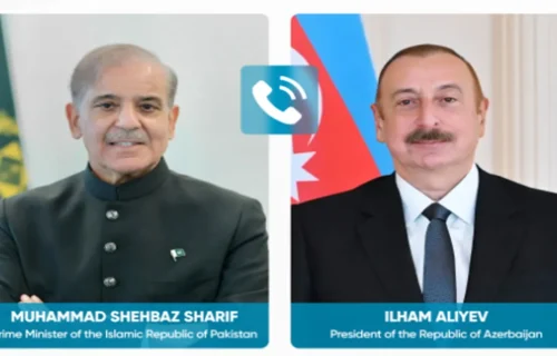 وزیراعظم شہباز شریف اور صدر آذربائیجان کا اہم ٹیلی فونک رابطہ