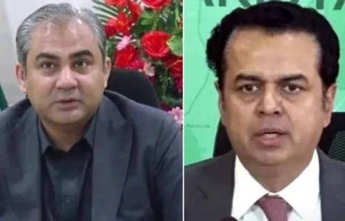 وفاقی وزیر داخلہ محسن نقوی کا لائبہ اعجاز کے گھر دورہ