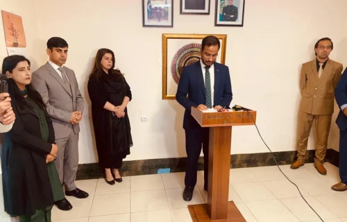 باکو میں پاکستانی سفارت خانے کے زیر اہتمام یومِ سیاہ کشمیر کی تقریب، کشمیری عوام کے حقِ خودارادیت کی حمایت کا اعادہ
