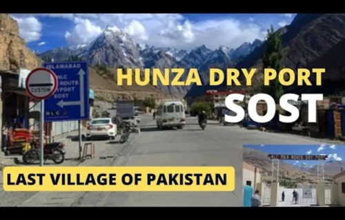 سوست خنجراب سرحد پر زرعی مصنوعات کیلئے گرین چینل کا معاہدہ