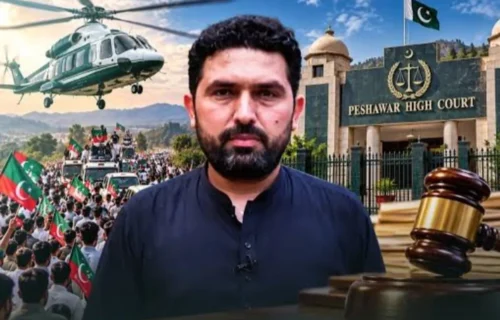 لانگ مارچ کے لیے سرکاری ہیلی کاپٹر کا استعمال، وزیراعلیٰ سہیل آفریدی سے جواب طلب