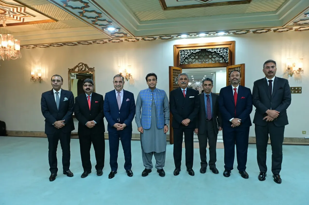 راولپنڈی چیمبر آف کامرس کے وفد کی حمزہ شہباز سے ملاقات