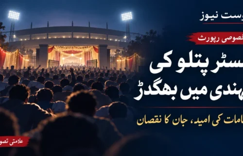 انعامات کی امید، جان کا نقصان: مسٹر پتلو کی مہندی میں بھگدڑ، ایک شخص جاں بحق