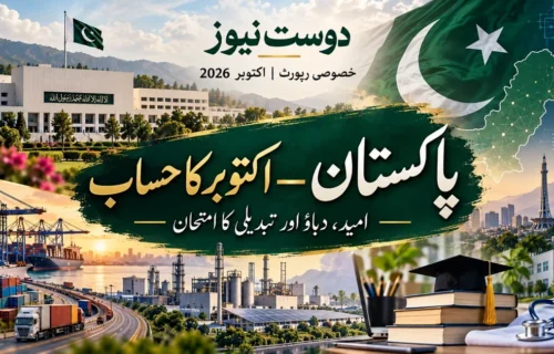 پاکستان، اکتوبر 2026: بحالی کی امید یا نئے دباؤ کی آہٹ؟